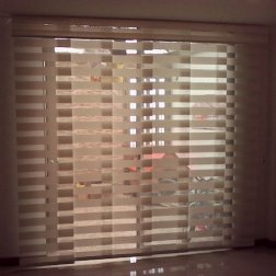 Cortina de panel japons en screen unicolor