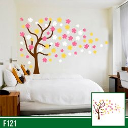 Vinilo decorativo floral segn medida