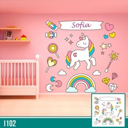 Vinilo decorativo infantil segn medida