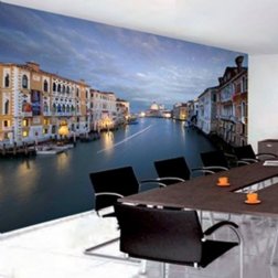 Fotomural con arte de paisaje segn medida