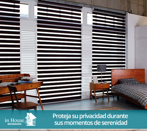 Con las cortinas sheer royal protege su privacidad Cortinas sheer royal en habitación